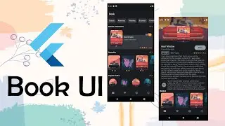 Book App UI - Nested navigation - Flutter