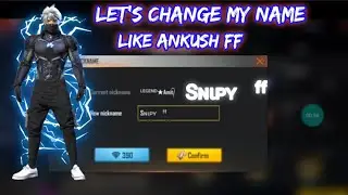 I Changed My Name Like Ankush FF||❤️❤️
