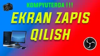 😲KOMPYUTERDA EKRAN ZAPIS // 🙀O'YINLARNI YOZIB OLISH // KOMPYUTERDA O'YINLARNI YOZIB OLISH 📸