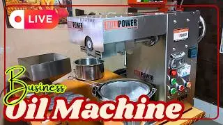 Small Business Oil Expeller Machine : +91 74359 96774 : OE2000 - Oil Press Machine 20kg Hr