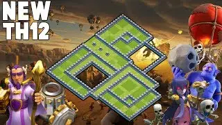 NEW TH12 BEST WAR BASE 2019 Clan War Leagues New TH12 Base Anti 3 Star