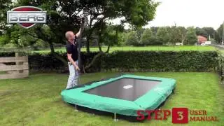 BERG InGround EazyFit incl  Safety net Deluxe   assemble video