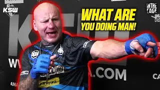 SZPILKA wbija za KULISY po KO na KSW 113: 