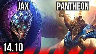 JAX vs PANTHEON (TOP) | 12/0/9, Legendary | BR Master | 14.10