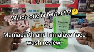 Watch Mamaearth aur Himalaya face wash ka honest review kiya hai. #skincare#facewashreview #video 