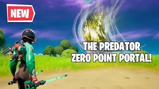 *NEW* FORTNITE PORTAL LOCATION - THE PREDATOR'S PORTAL GAMEPLAY