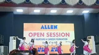 Allen kota open session best dance performance 🤩😍 by students #allenkota #new