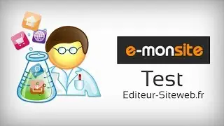 E-monsite : Test de l'&eacute;diteur de site web