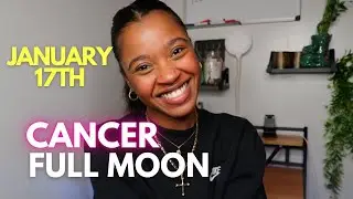 Cancer Full Moon January 17, 2022 | Emotions & Transformation | Invite Change