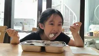 Daily food time!!! 🍽️🍚🍖🫛🥬