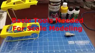 Basic Tools Needed For Scale Model Building