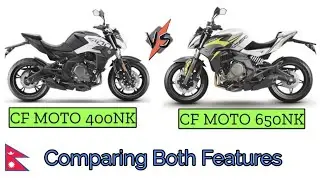 2020 CFMOTO 650Nk Vs CFMOTO 400NK ||