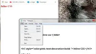 inline css text color edit