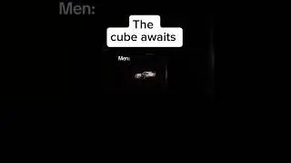 The cube awaits #cube #holographic #homedecor #technology #gift #fyp