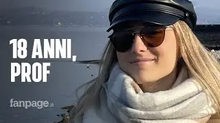 Giorgia, professoressa a 18 anni: 