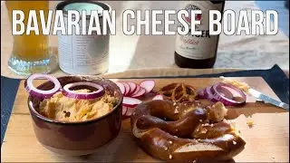 Bavarian Meal in Germany 🇩🇪 | Obazda, Pretzels & Erdinger Beer