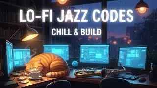 Circuit & Sax &ndash; Chill Lo-fi Jazz for Coding, Engineers & Tech Minds | Late Night Caf&eacute; Vibes