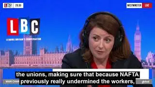 Bespoke Trade Deals - Cross Question with Iain Dale, LBC