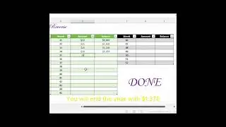 Money Saving Challenge For A Wealthy 2024 | Flip Savings Game-Reverse 52 Money Challenge 🔄💰 #shorts