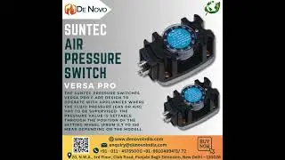 Suntec Air Pressure Switch | Versa Pro | De Novo | #enviromentallyfriendly