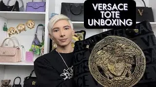 VERSACE SWAROVSKI CRYSTAL TOTE REVIEW!!!!