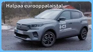 Halpa, näppärä katukiituri - Citroen e-C3 Max