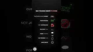 7 Bad Trading Habits You NEED to Eliminate!💯 #shorts #viral
