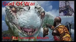 God Of War Inside The World Serpent! Hidden loot.