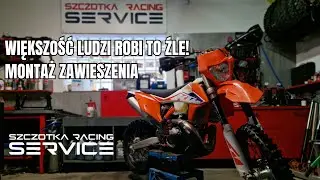 Poprawny montaż zawieszenia ma wpływ na jego pracę!