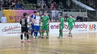 Cottbuser Hallenmasters 2026: Rudelbildung und Interviews im Finale VfB Krieschow gegen 1. FC Guben