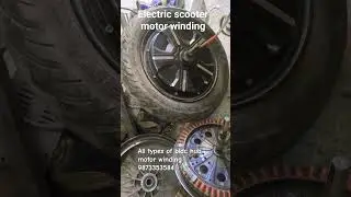 okinawa electric scooter motor repair, rewinding & magnet change #okinawapraisepro#electric