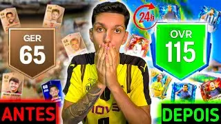 🔥CRIEI uma CONTA DO ZERO e CHEGUEI ao GER MÁXIMO em 24 HORAS no FC MOBILE 25🔥