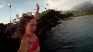 Lara Claydon: SUP and Cliff Jumping in Maui