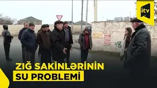 Sakinlər öz hesabına su çəkib, amma qorxu davam edir