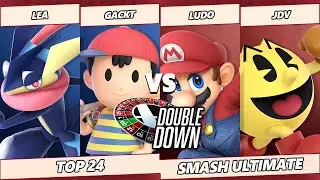 Double Down 2022 Top 24 - Gackt & Lea Vs. Ludo & JDV - SSBU Smash Ultimate Doubles