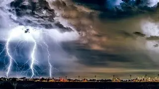 Roaring Skies: Symphony of Thunder #thunderstorm #ambientmusic