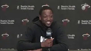 Dwyane Wade's Miami Heat Press Conference | NBA Media Day 2018