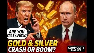 Commodity Market | Trump Calls Putin CRAZY! #donaldtrump #gold #commodity