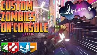 PLAYING CUSTOM ZOMBIES ON CONSOLE (kind of...) Dreams PS5