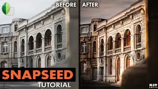 Vintage Architecture in SNAPSEED | SNAPSEED TUTORIAL | Android | iPhone