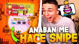 JUEGO VS POMPEYO Y ANABAN ME HACE SNIPE EN CLASH ROYALE