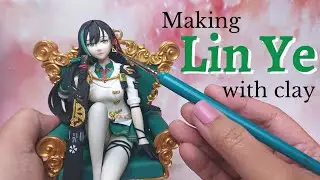 I Made Lin from Tower of Fantasy with Clay