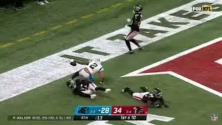 P.J. Walker INSANE throw to D.J. Moore for a MIRACLE TD!