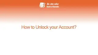 Unlock your account with these simple steps using #BarodaConnect - Internet Banking by #BankofBaroda