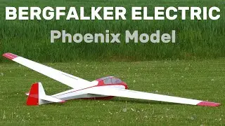 BERGFALKER ELECTRIC Phoenix Model | 3,3m scale RC glider | 4K | Syrovice 2025