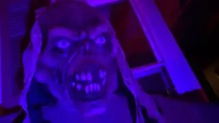 HALLOWEEN DECORATIONS Nighttime Yard Display Tour 2017