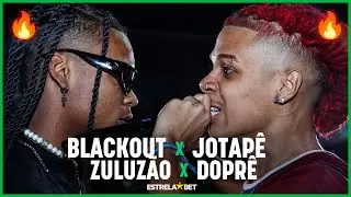 (DUELO DE FLOW 🔥) JOTAP&Ecirc; e DOPR&Ecirc; x BLACKOUT e ZULUZ&Atilde;O  | 2 FASE | #BDN145