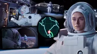 Aditi Rao Hydari Antariksham 9000 KMPH Movie Interesting Space Scene || Cinema Club