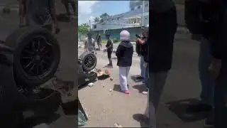 Terjadi kecelakaan di jalan Mattirotasi Kota Parepare.