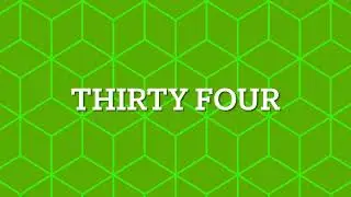 34 Thirty-Four Pronunciation | Native English Speaker | United States of America